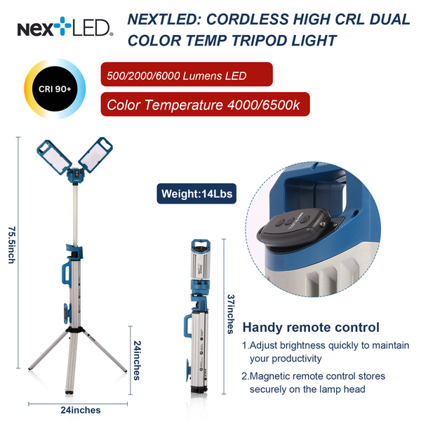 Discover NextLED NT-6926M: The Ultimate Tripod LED Work Light