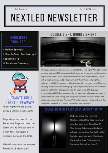 April 2022 Vol 2. Issue 4. Newsletter