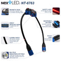 (NUEVO) NT-6763 Luz Recargable para Cuello con Lente de Zoom