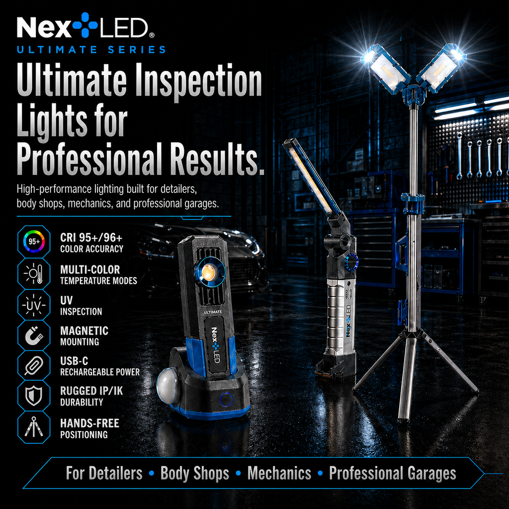 NEW) NT-7885M Ultimate Folding Color Match Inspection Light – NextLED