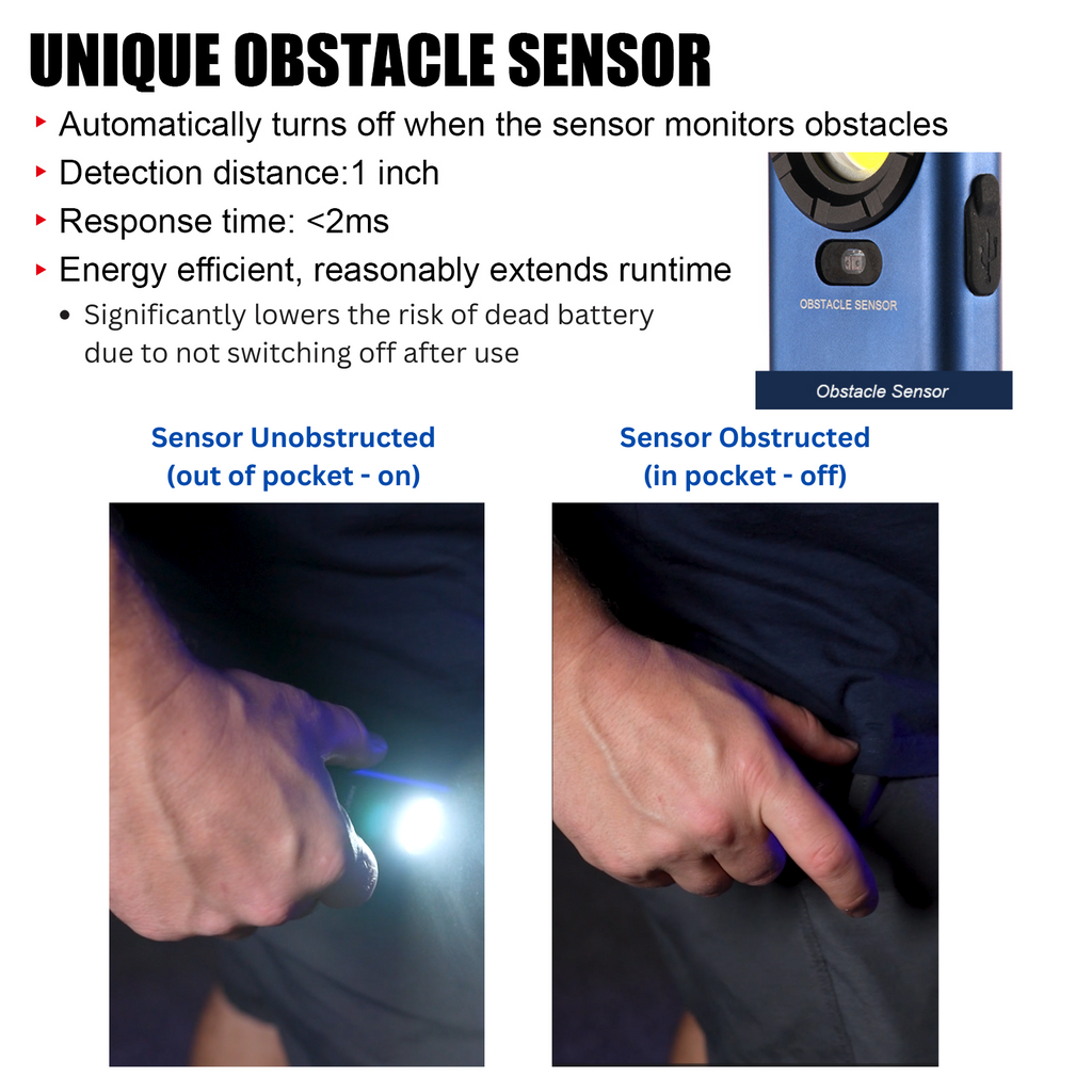 Obsticle Sensor NT-6685 Pocket Task Light with Obstacle Sensor – NextLED