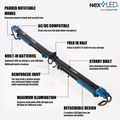 NT-2200LF-UV Rechargeable, Detachable Under Hood LED Work Light