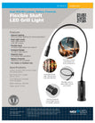NT-7647-F Flexible Shaft LED Grill Light
