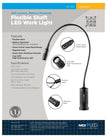 NT-7647 Flexible Shaft Cree LED Work Light